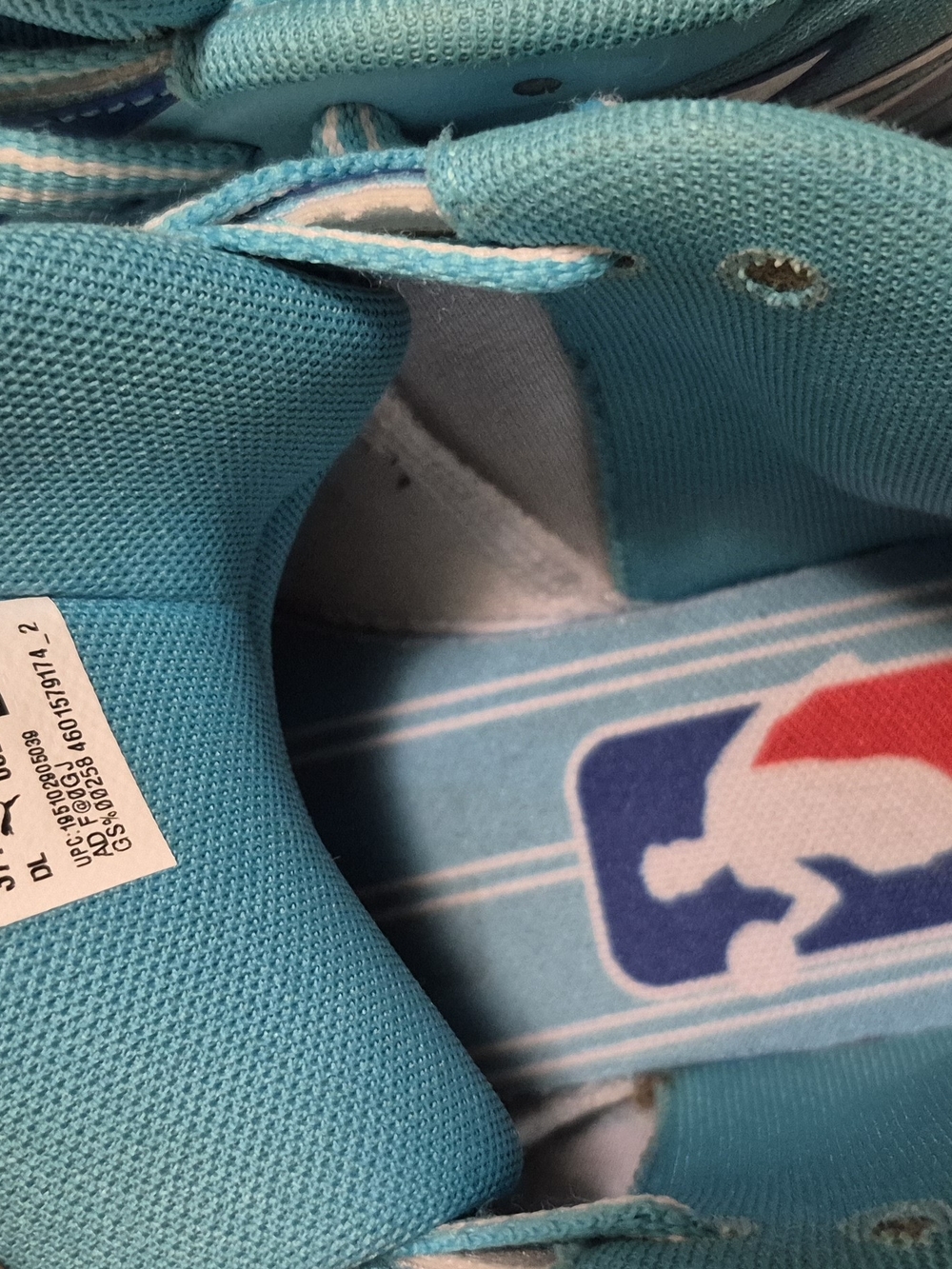 Puma Kids Teal Athletic Sneakers - Picture 3 of 6